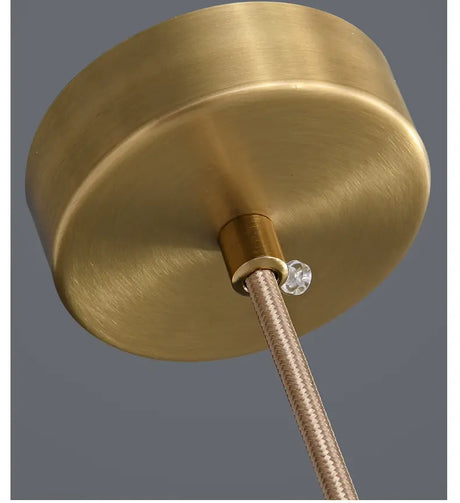 YDZM Tamsin Elegant Copper Bedroom Lamp from YDZM