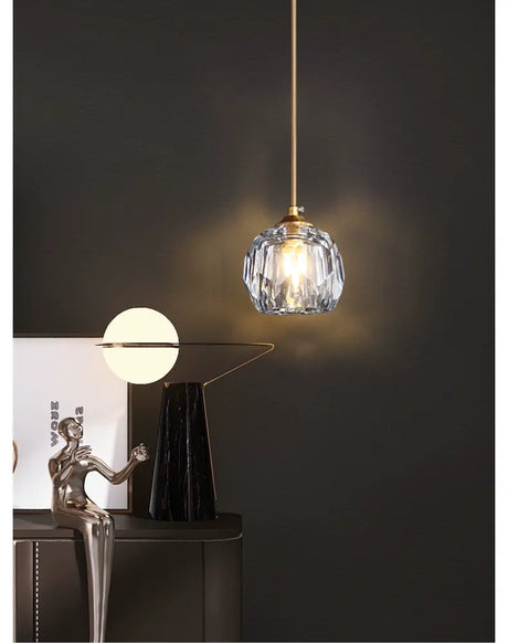 YDZM Tamsin Elegant Copper Bedroom Lamp from YDZM