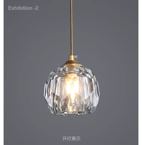YDZM Tamsin Elegant Copper Bedroom Lamp from YDZM