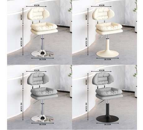 YITAO Lira Elegant Lift-Back Bar Stool from YITAO