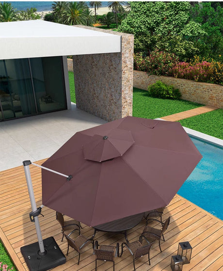 ZIYE Araminta Eco-Friendly Patio Umbrella from ZIYE