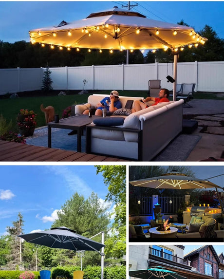 ZIYE Araminta Eco-Friendly Patio Umbrella from ZIYE