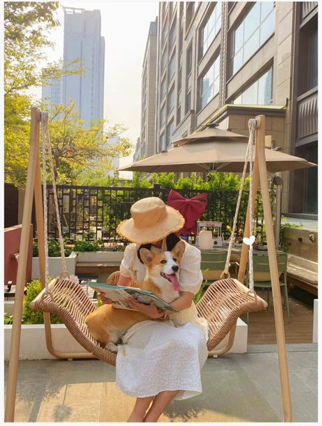 ZIYE Aranquiz Stylish Indoor Cradle Baby Rocker from ZIYE