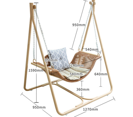 ZIYE Aranquiz Stylish Indoor Cradle Baby Rocker from ZIYE