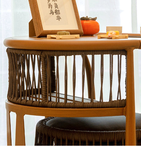 ZIYE Aravind Elegant Compact Balcony Tea Table Set from ZIYE