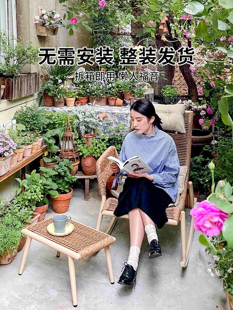 ZIYE Elowen Cozy Rattan Relaxing Chair from ZIYE
