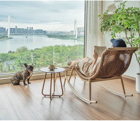 ZIYE Elowen Cozy Rattan Relaxing Chair from ZIYE