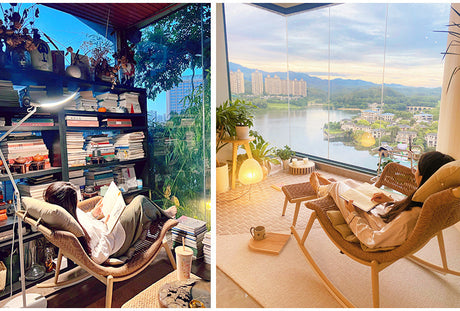 ZIYE Elowen Cozy Rattan Relaxing Chair from ZIYE