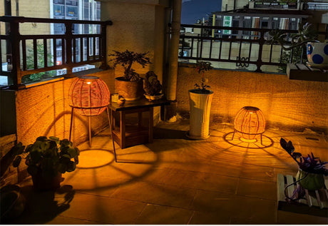 ZIYE Elowen Solar-Powered Streetwoven Garden Lights for Gazebo from ZIYE