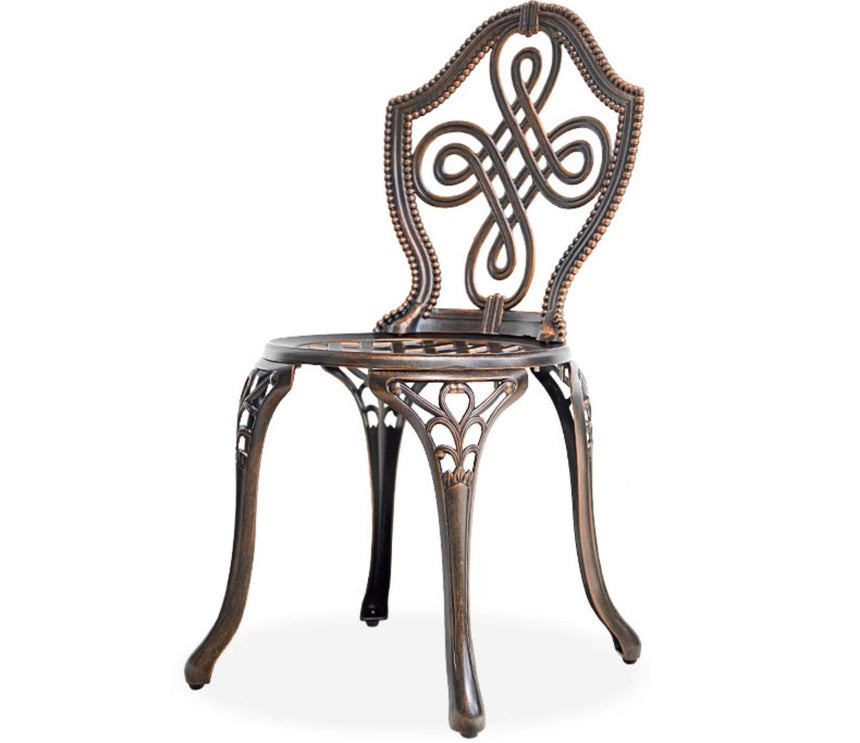 ZIYE Fujiko Elegant Wrought Iron 3-Piece Coffee Table Set from ZIYE