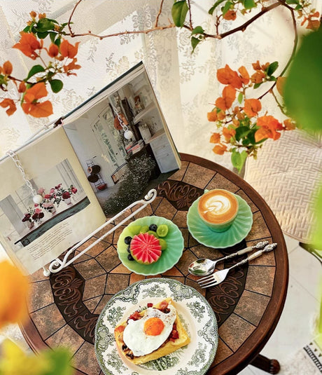 ZIYE Fujiko Elegant Wrought Iron 3-Piece Coffee Table Set from ZIYE