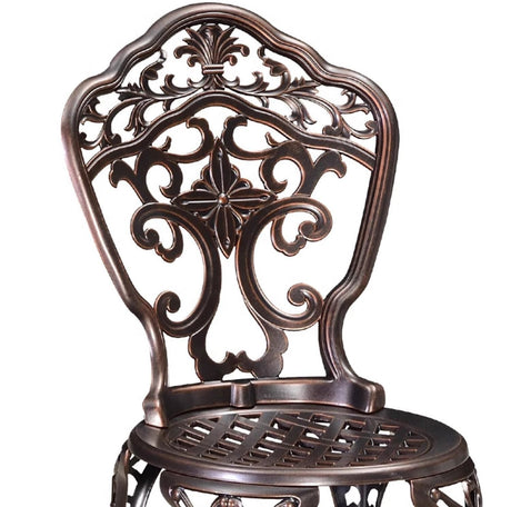 ZIYE Fujiko Elegant Wrought Iron 3-Piece Coffee Table Set from ZIYE