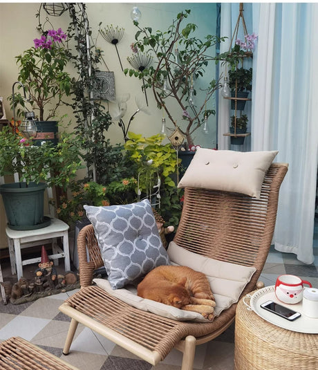 ZIYE Isadora Elegant Rattan Lounge Chair from ZIYE