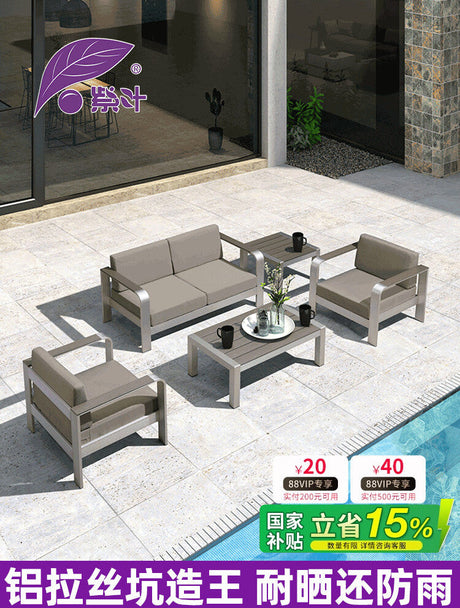 ZIYE Kaohsiung Waterproof Stylish Outdoor Sofa Set from ZIYE