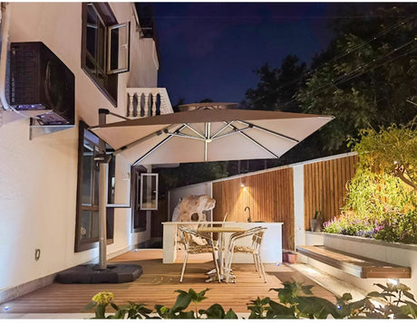 ZIYE Lirien Street Umbrella Solar Powered Villa from ZIYE