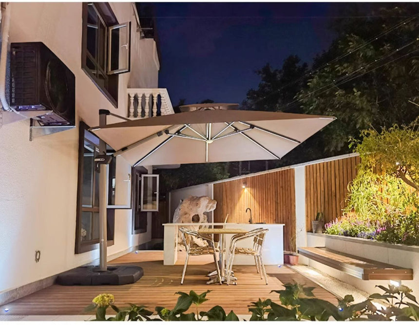 ZIYE Lirien Street Umbrella Solar Powered Villa from ZIYE
