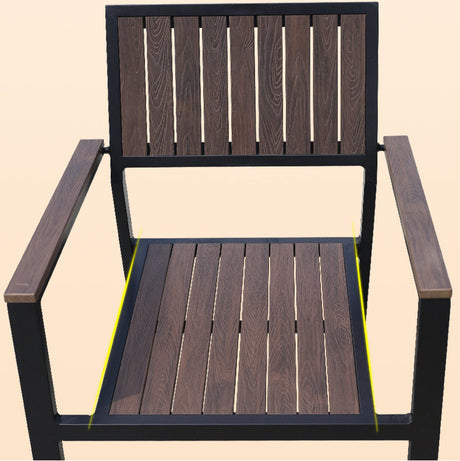 ZIYE Marcellus Weather-Resistant Wooden Table & Chair Set from ZIYE