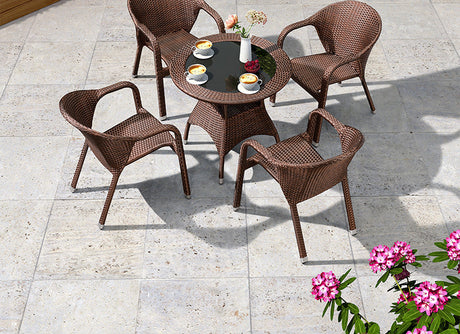 ZIYE Marisol Elegant Patio Set - Garden Chair & Table Combination from ZIYE