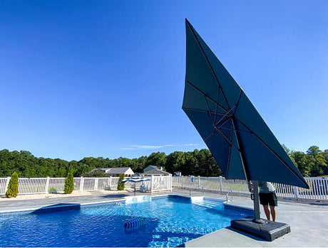 ZIYE Ryuichi Stylish Solar-Powered Umbrella Villa from ZIYE