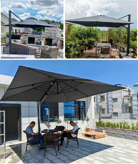 ZIYE Ryuichi Stylish Solar-Powered Umbrella Villa from ZIYE