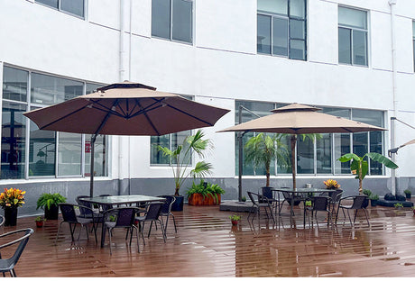 ZIYE Santiago Elegant Sunshade Garden Umbrella from ZIYE