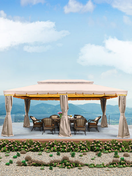 ZIYE Seraphina Elegant Rainfall Gazebo Tent from ZIYE