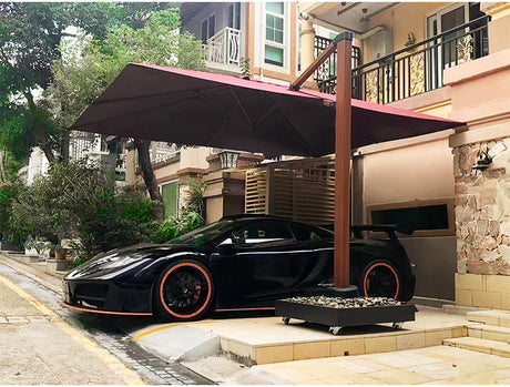 ZIYE Shinjuku Elegant Solar-Powered Street Umbrella Villa from ZIYE