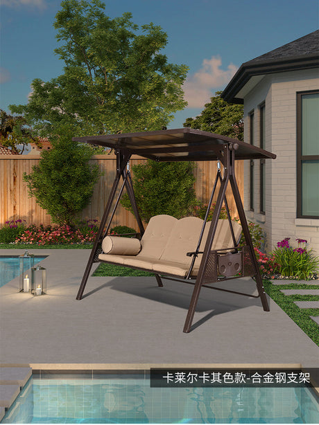 ZIYE Takamatsu Stylish Double Swing Set from ZIYE