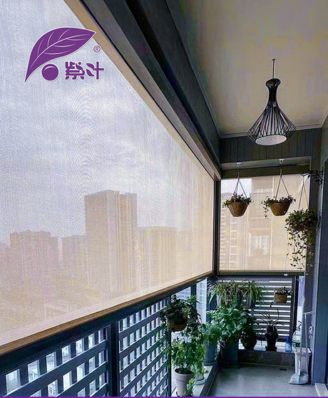 ZIYE Taroko Elegant Windproof Curtain Sunshade from ZIYE