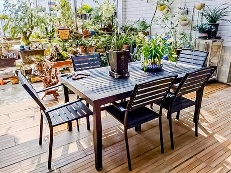 ZIYE Valencia Eco-Friendly Garden Set - Outdoor Table & Chair Combination from ZIYE