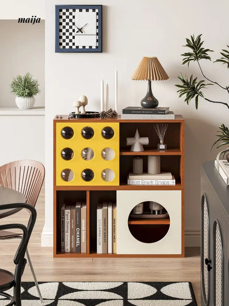 GUJI Solid Wood Chocolate Bean Storage Cabinet from GUJI