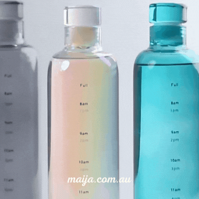Heat Resistant Glass Water Bottle from maija