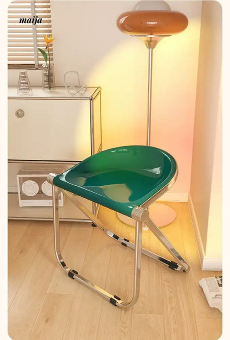 PUMPKIN BOX Foldable Acrylic Makeup Stool from PUMPKIN BOX