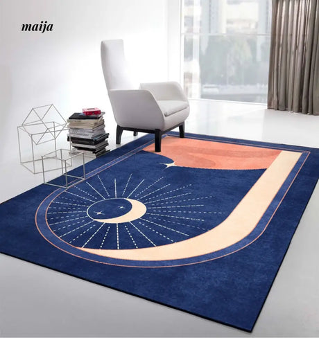 Klein Blue Quiet Atmosphere Rug from maija