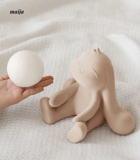Jade Rabbit Hugging Moon Night Lamp from maija