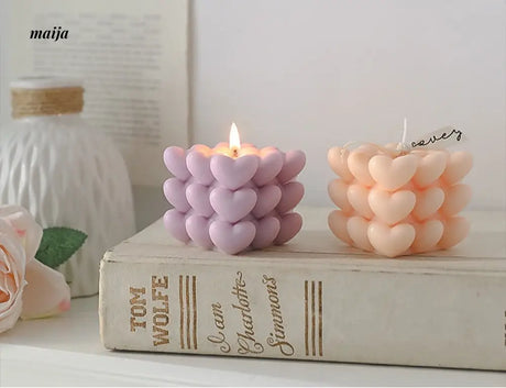Fluttery Heart Candle from maija