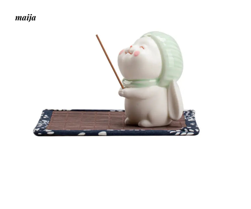 Happy Cat Incense Holder