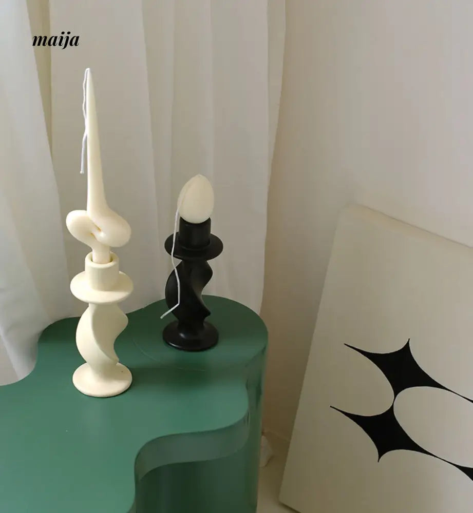 Vintage Rotating Spiral Candle Holder from ReFound