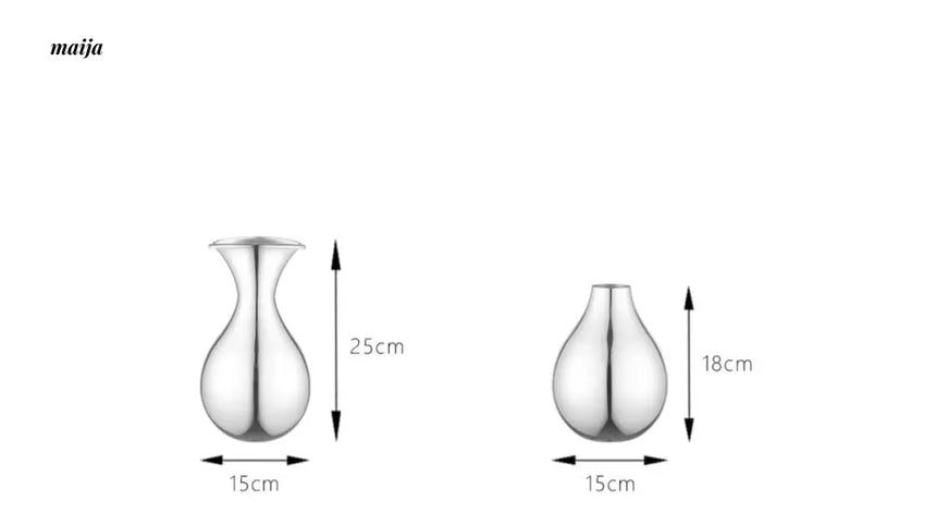 Kraft Stainless Steel Vase from maija
