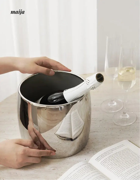 Oasis Stainless Steel Ice Bucket from maija