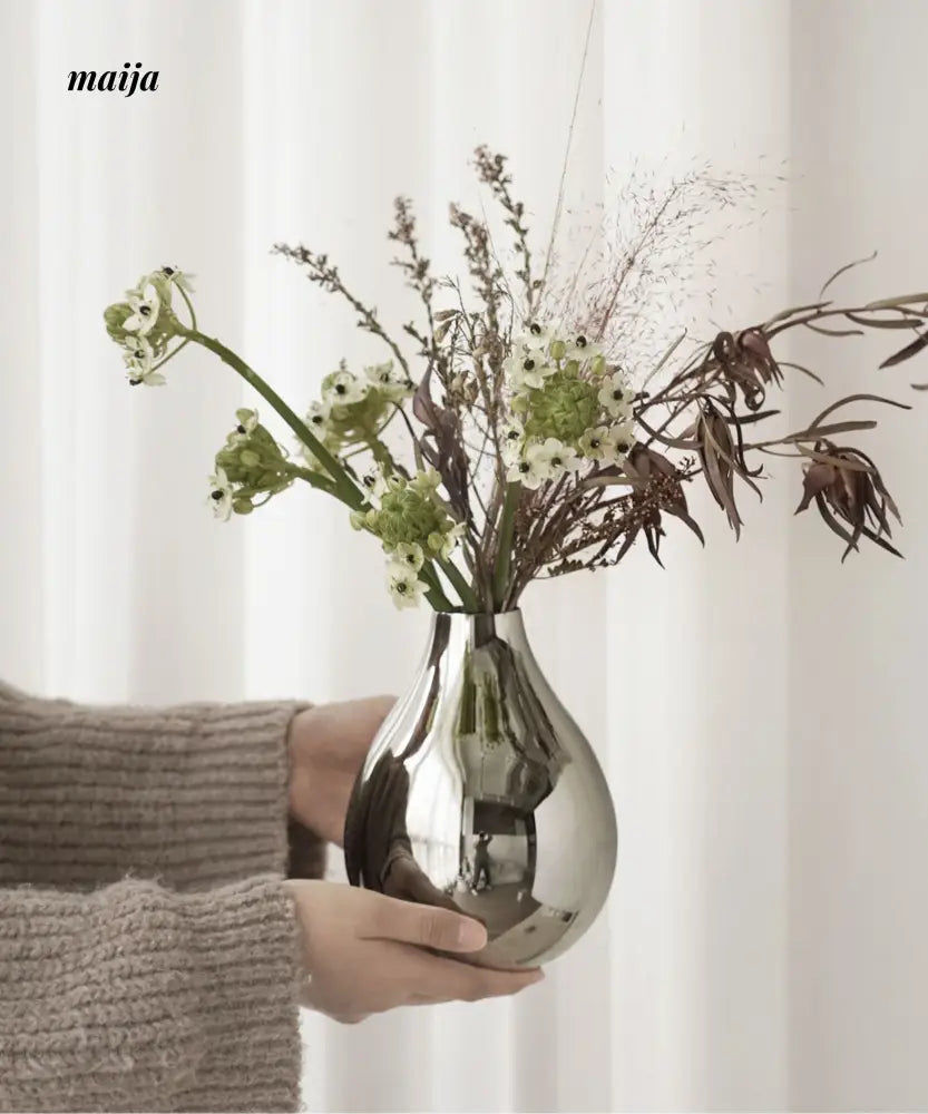 Kraft Stainless Steel Vase from maija