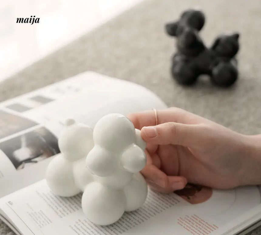 Glossy Puppy Ceramic Tray from maija