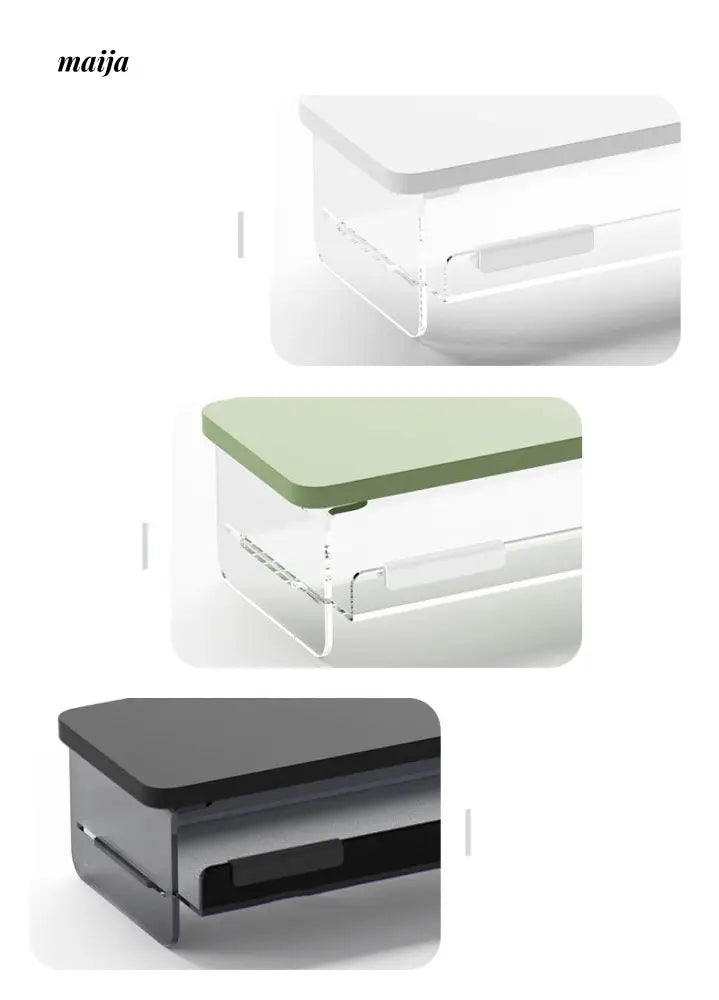 Kai Acrylic Monitor Stand with Phone Stand from LZL