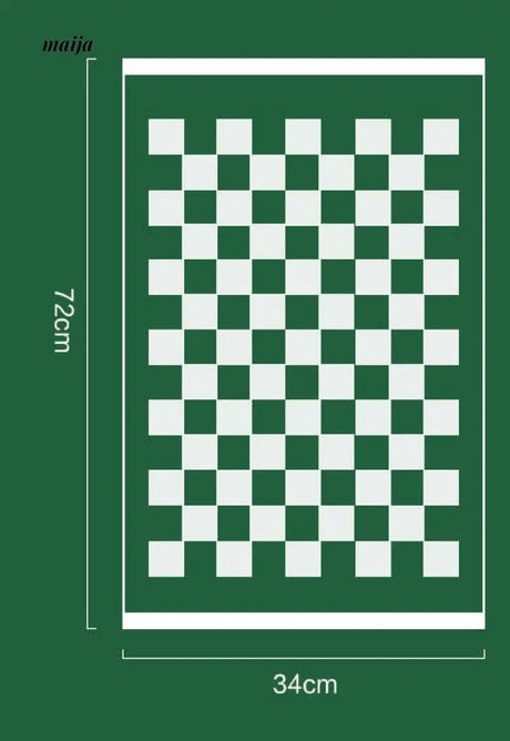 Colourful Checkmate Hand Towel from Nuanyou