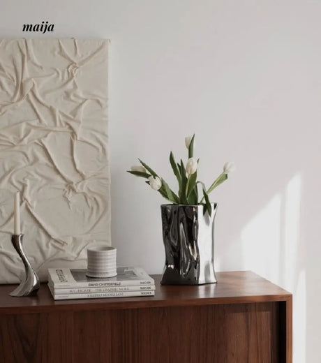 Electroplated Ceramic Vase from MOREOVER