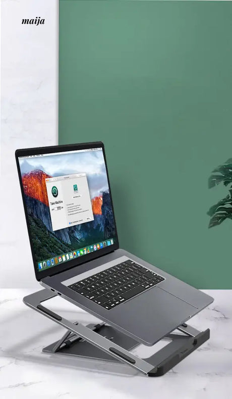 Adjustable Metal Laptop Stand from llano/Green Giant