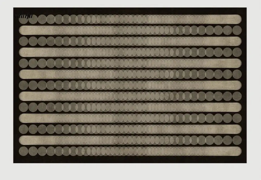 Coastline Geometric Retro Rug from maija