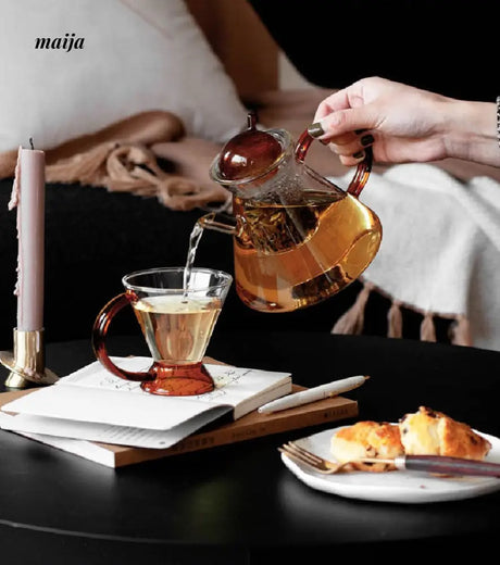 Amber Triangle Tea Set from moreover