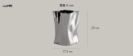 Electroplated Ceramic Vase from MOREOVER
