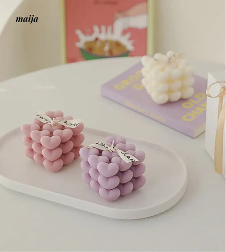 Fluttery Heart Candle from maija